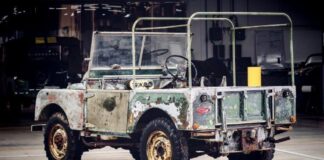series Land Rover restoration