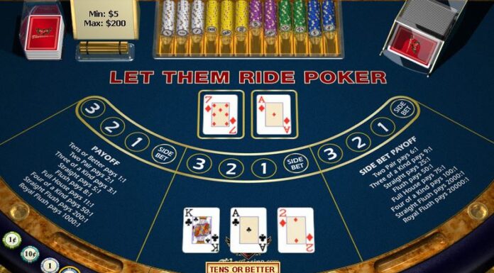 How to play Let It Ride Poker at W88 and the secret to always winning